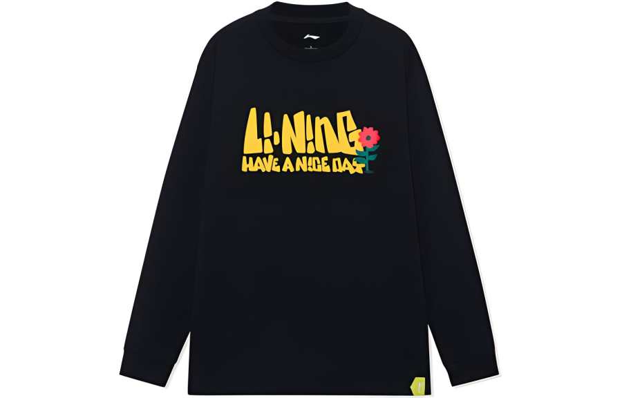 Li-Ning Li Ning Sports Fashion Collection Urban Outdoor Collection T Shirt Unisex Black