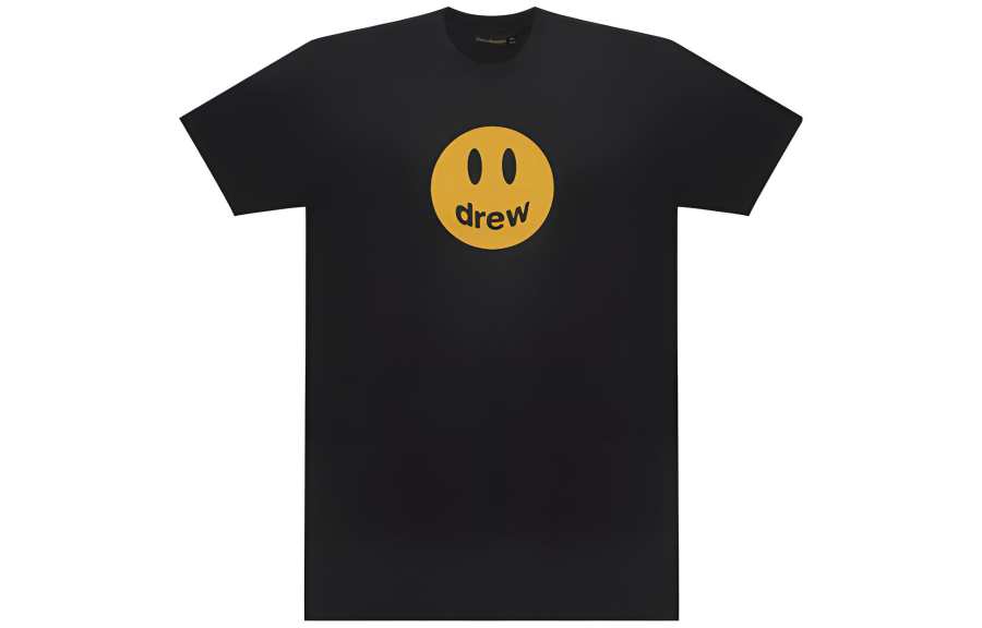 Drew House FW22 T Shirt Unisex Faded Black