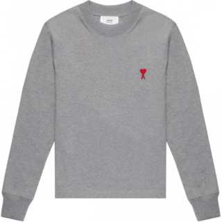 AMIPARIS Ami Paris Ami De Coeur Organic cotton T shirt