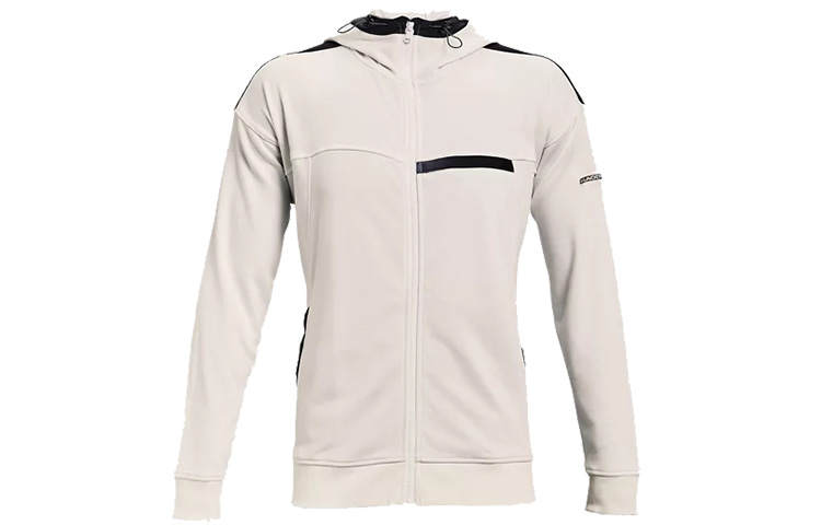 Under Armour Under Armour Rival Jackets Men's Ivory White Hooded Moderate Other