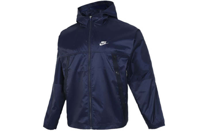 Nike Nike Jackets Men's Blue Hooded Moderate Other