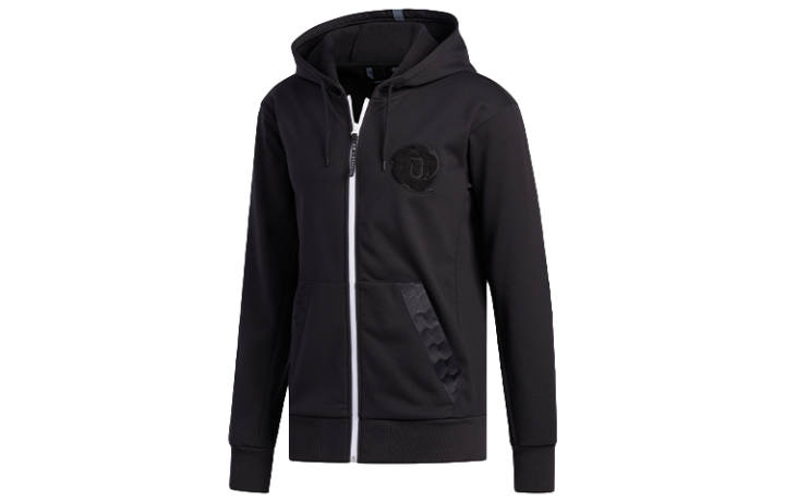 Adidas Adidas Jackets Men's Black Hooded Moderate Other