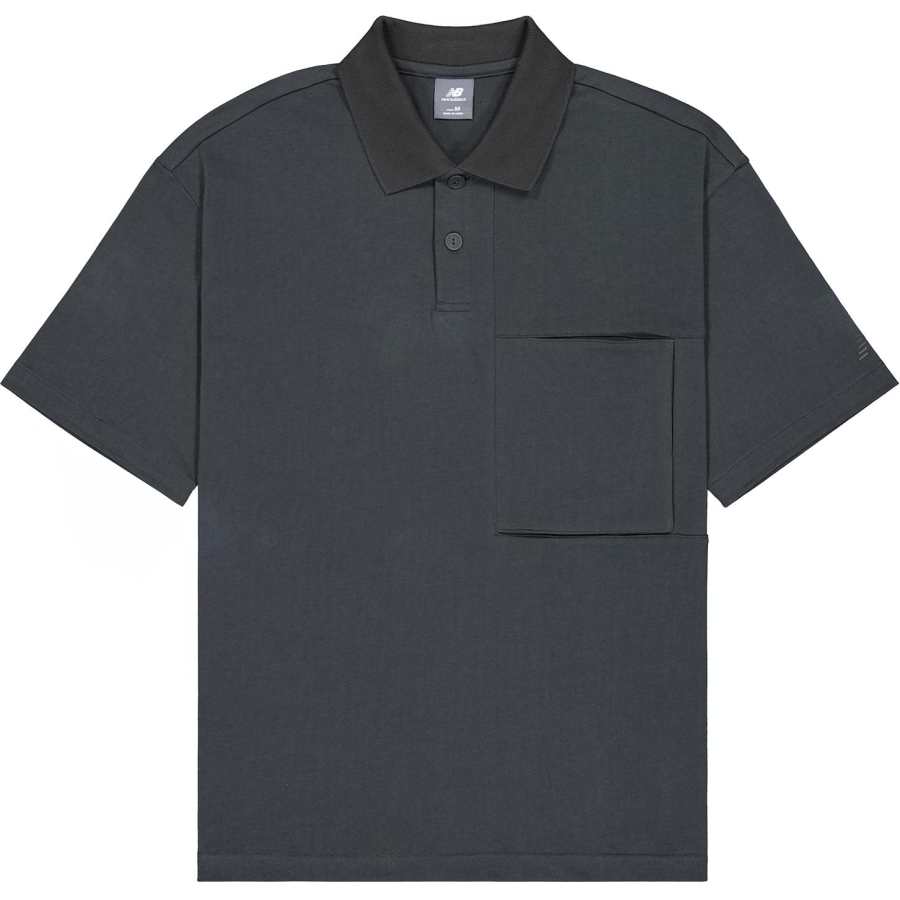New Balance New Balance Polo Shirt Unisex Dark Gray