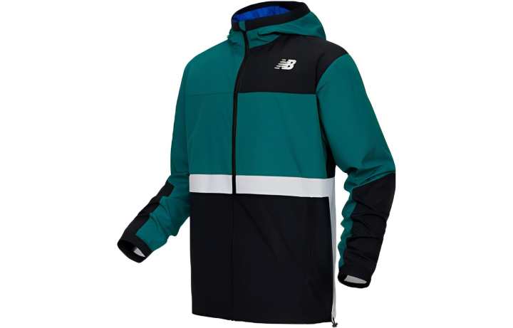 New Balance New Balance Jackets Men's Green Hooded Moderate Other