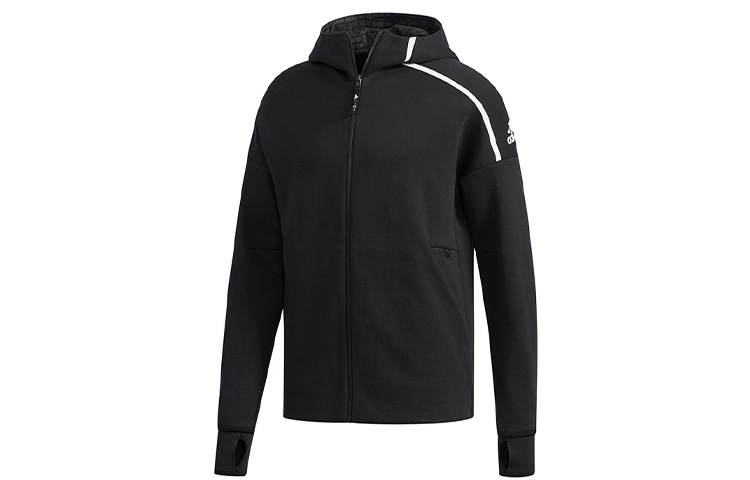 Adidas Adidas CNY Jackets Men's Black Hooded Moderate Other