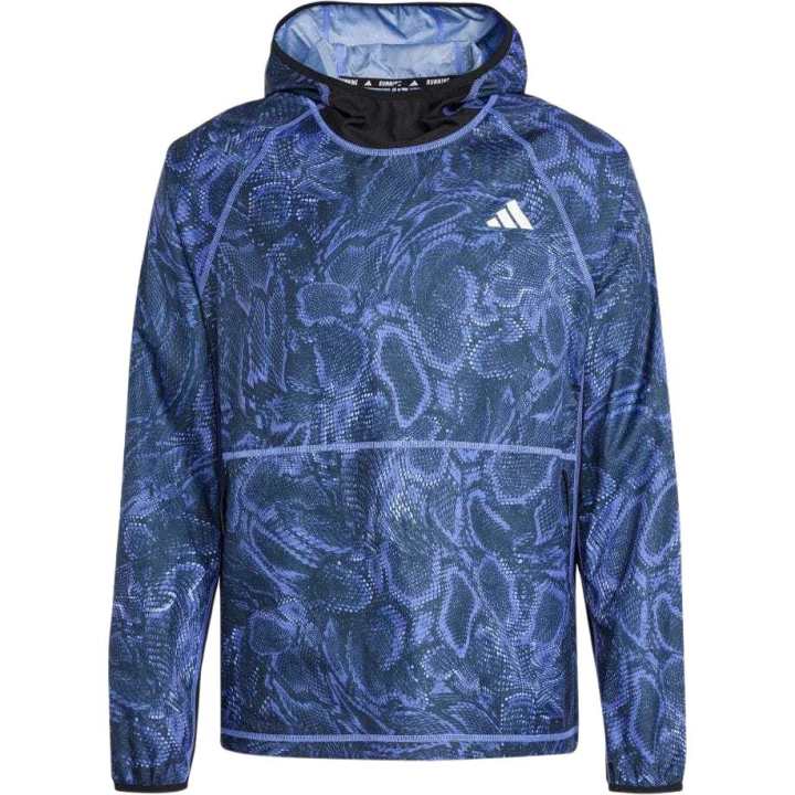 Adidas Adidas AEROREADY Run Excite Sweatshirt Unisex Half Cobalt Blue