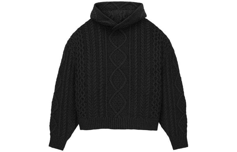 Fear Of God Essentials Cable Knit Hoodie