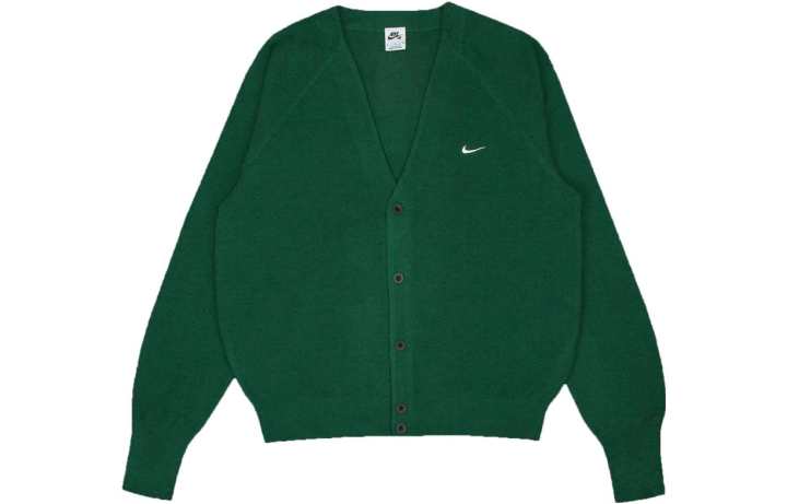 Nike Nike Knitwear Men's Green V Neck Moderate Other