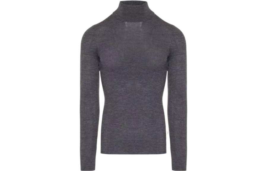 GUCCI Sweaters Men's Purple Gray Turtleneck Moderate