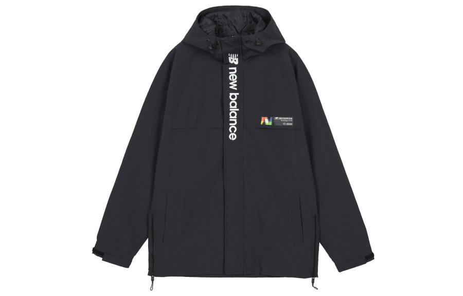 New Balance New Balance Jackets Men's Black Hooded Moderate Other
