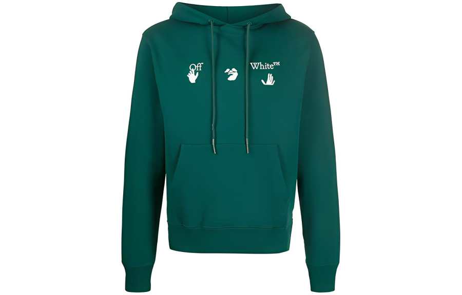 OFF-WHITE OFF WHITE FW20 Sweatshirt Men's Green