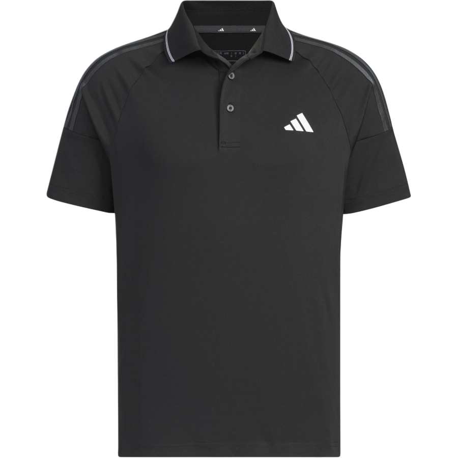 Adidas Adidas 3 STRIPES AEROREADY Polo Shirt Men's Black
