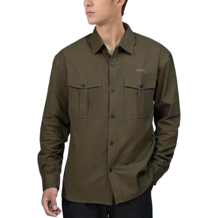 Jeep Shirts Men's Lapel Moderate Other