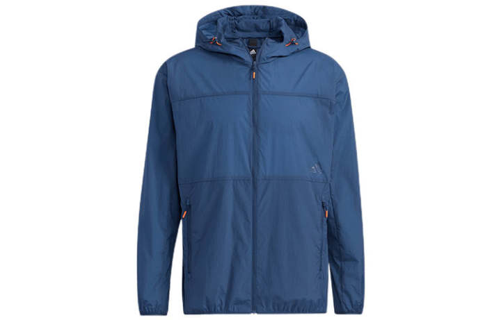 Adidas Adidas Jackets Men's Navy Blue Hooded Moderate Instructor