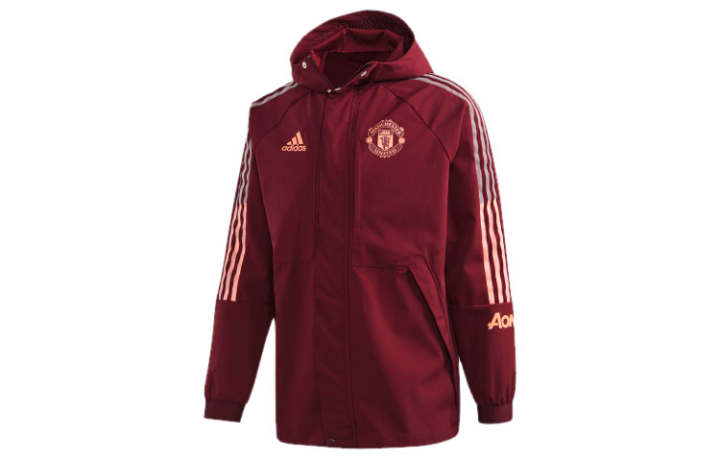 Adidas Adidas Manchester United Jacket Men's Dark Reddish Purple