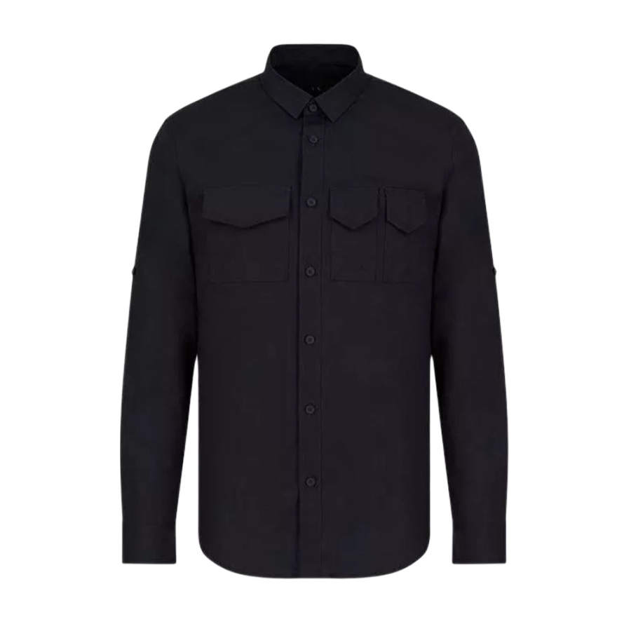 ARMANI EXCHANGE ARMANI EXCHANGEAE FW24 Shirt Men's Black
