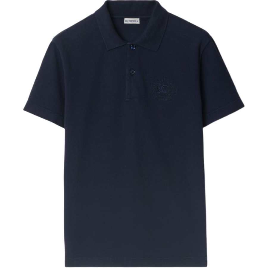 Burberry EDK-embroidered cotton polo shirt