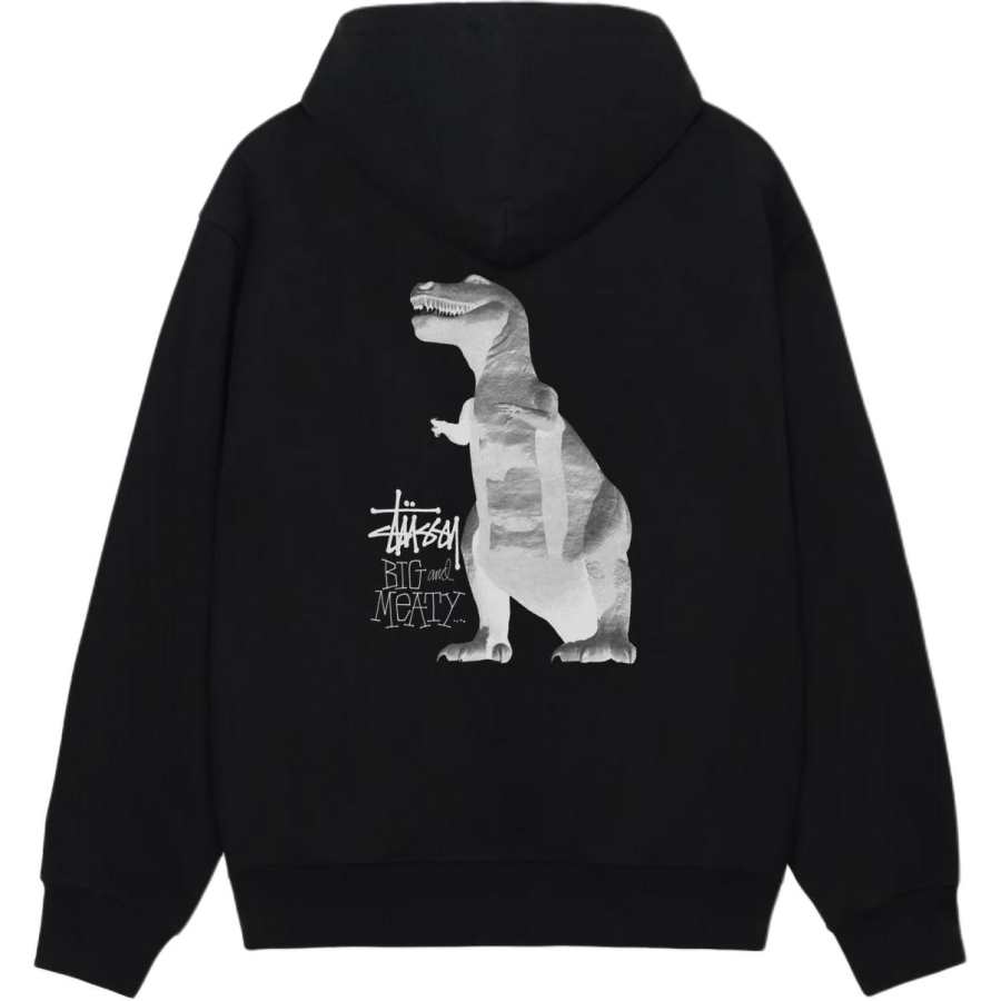 Stussy SS25 BIG & MEATY ZIP HOODIE Sweatshirt Unisex