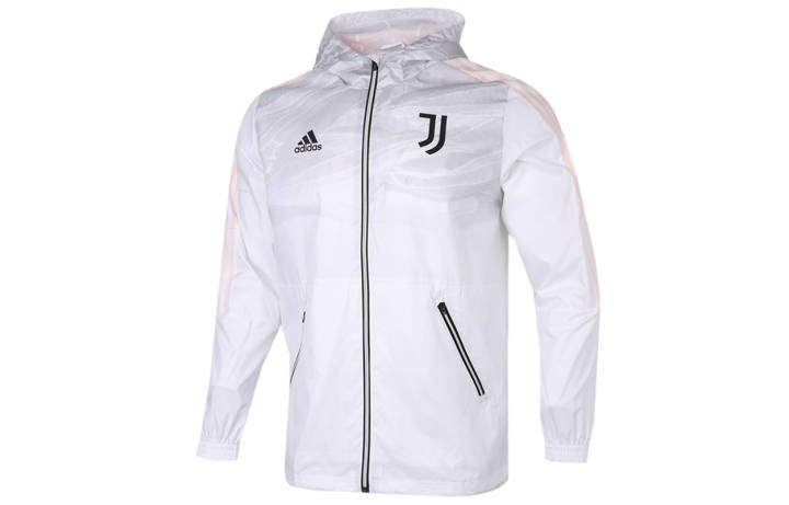 Adidas Adidas Jackets Men's White Hooded Moderate Other