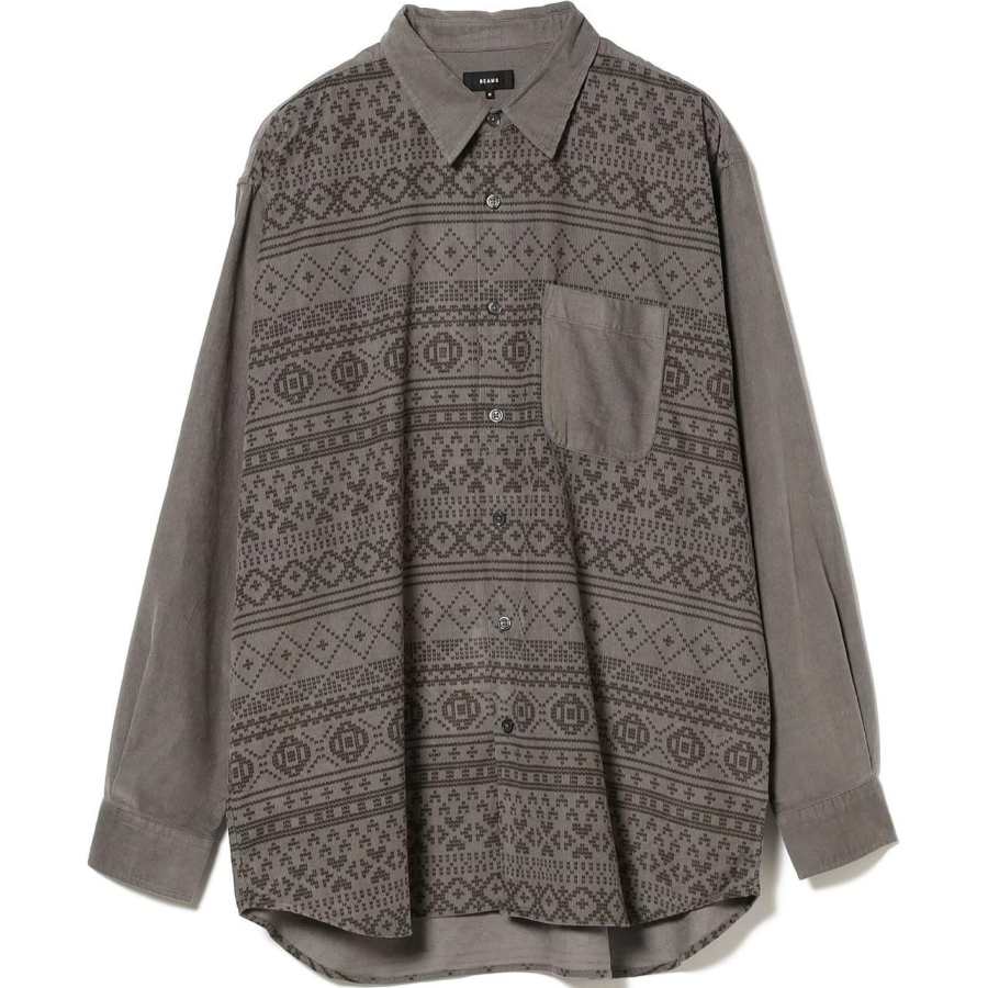 Beams Beams Shirts Men's Lapel Moderate Other