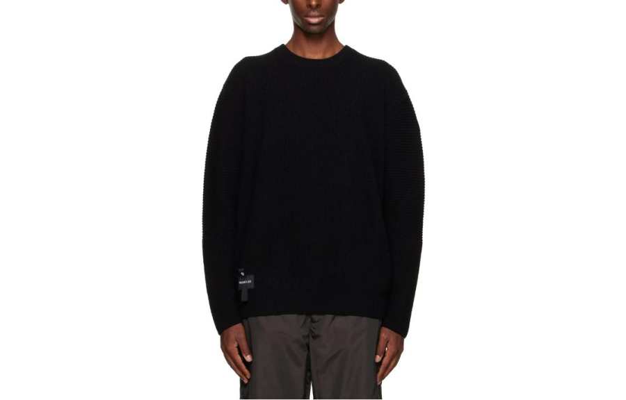 Moncler Moncler Sweaters Men's Black Crew Neck Moderate Other