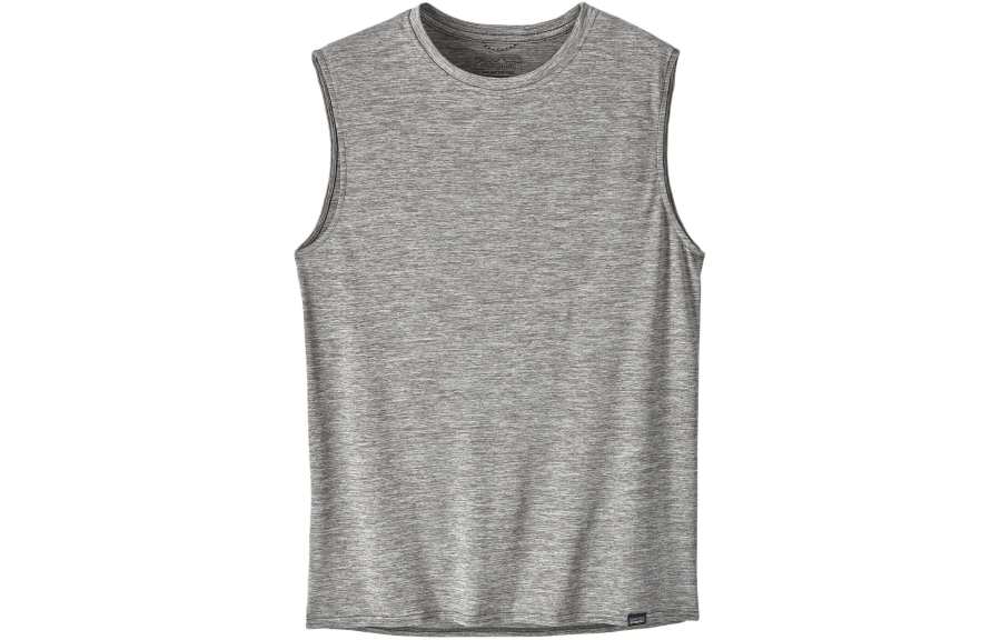 Patagonia Capilene Tank Tops Men's Crew Neck Moderate