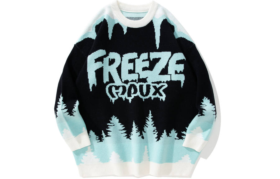 MPUX Sweaters Unisex Crew Neck Thickened Base Layer