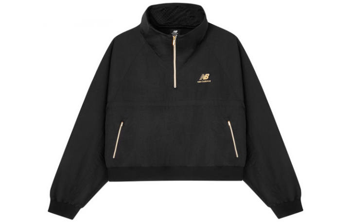 New Balance New Balance Jackets Women's Black Stand Collar Moderate Other