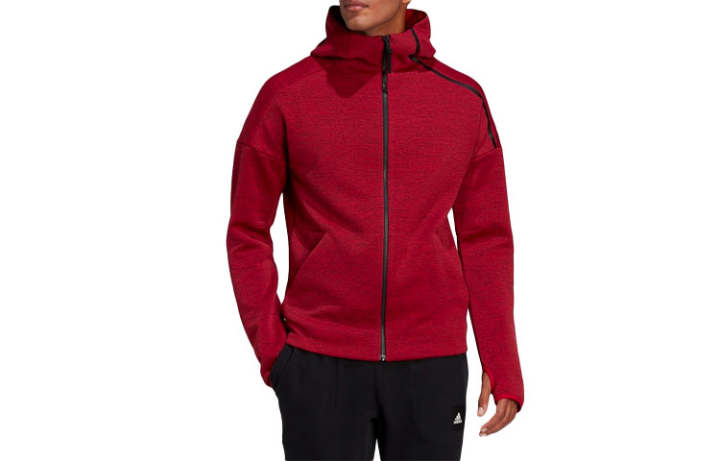 Adidas Adidas Jackets Men's Umber Red Hooded Moderate Other