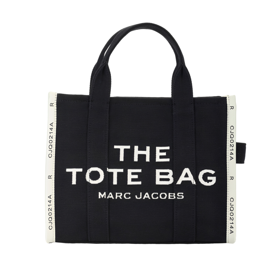 MARC JACOBS MARC JACOBS The Medium Jacquard Tote Bag Black