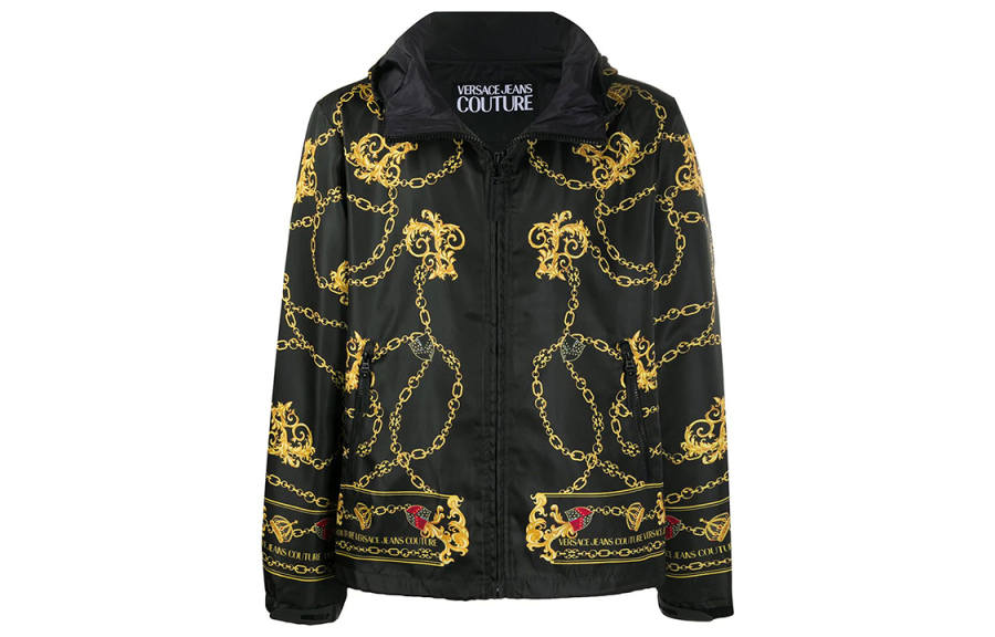 VERSACE JEANS COUTURE Jacket Men's Black