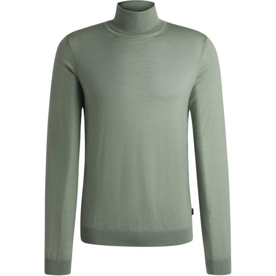 HUGO BOSS FW24 Sweater Men's Light Green