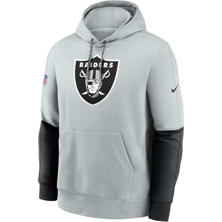 Nike Nike Las Vegas Raiders Sideline Team Issue Club Men's Nike Nfl Pullover Hoodie