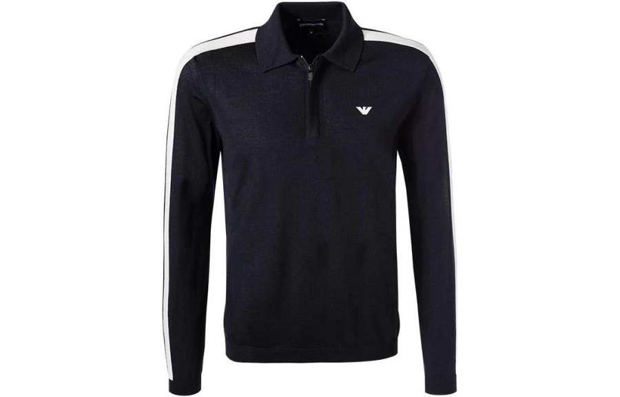 Emporio Armani logo-embroidery polo shirt