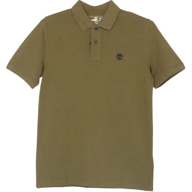 Timberland Polo Shirt Men's Dark Green