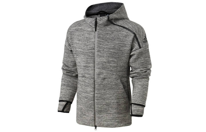 Adidas Adidas Jackets Men's Gray Hooded Moderate Other