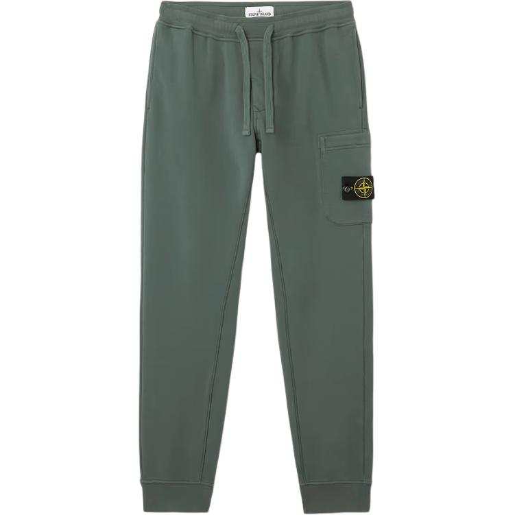 STONE ISLAND Logo patch Trousers