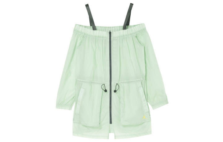 Jordan Jordan Jackets Women's Mint Green Collarless Moderate Other