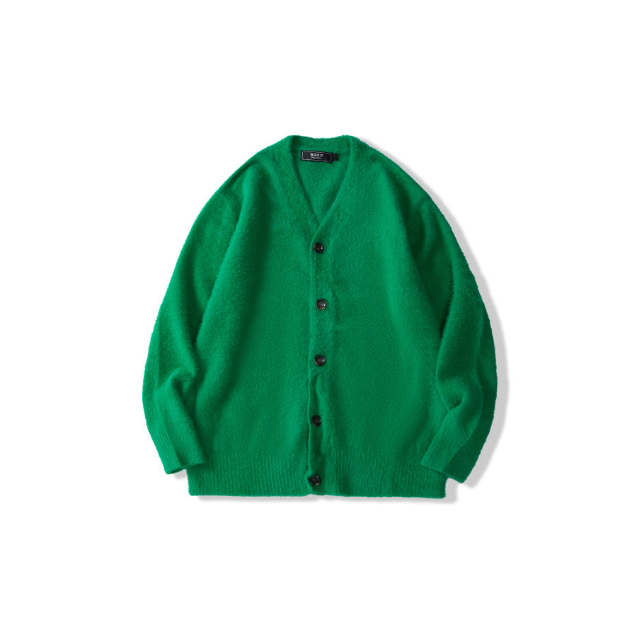 I’m David I'm David Knitwear Unisex V Neck Moderate Cardigan