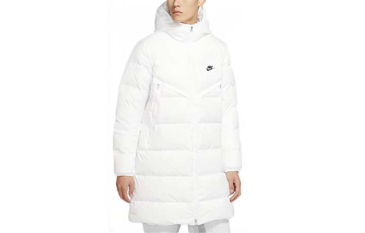 Nike Nike Jackets Men's White Hooded Moderate Other