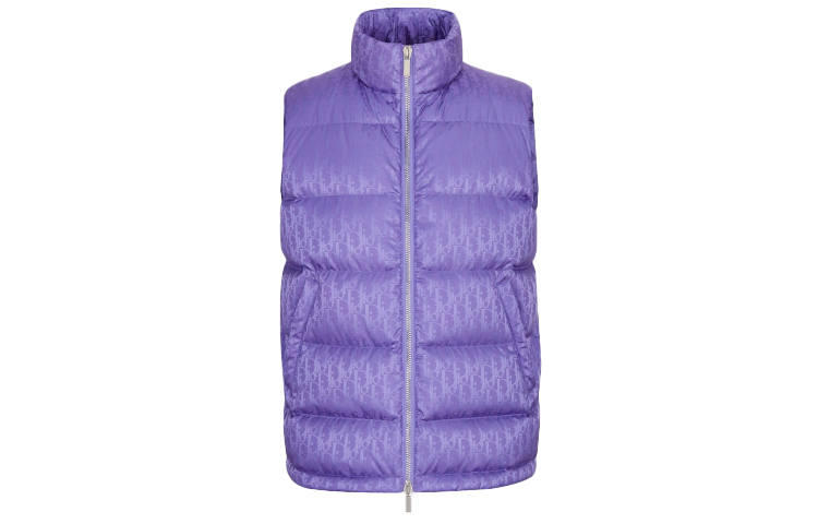 DIOR Quarterly New Products Vest Men's Purple