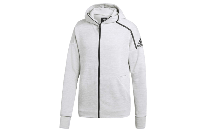 Adidas Adidas Jackets Men's Silver Gray Hooded Moderate Other
