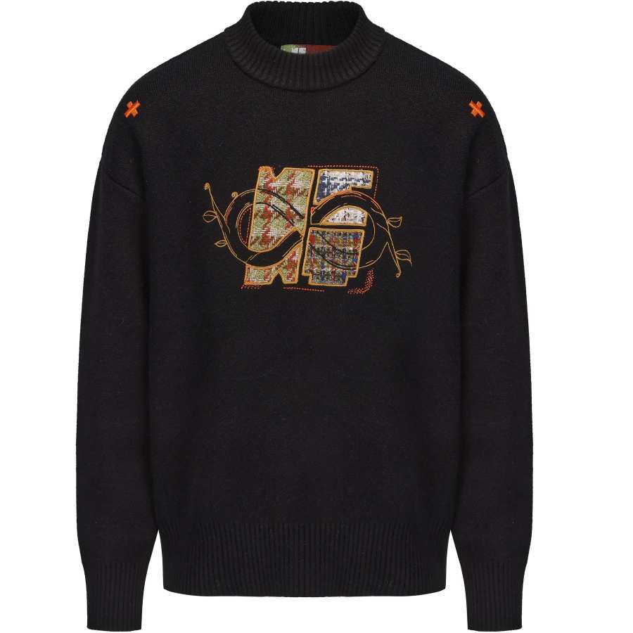 NSTNEW START x BIPOLAR Sweater Unisex Black