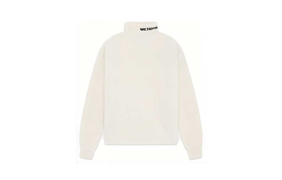 WE11DONE WE11DONE intarsia-knit roll-neck jumper