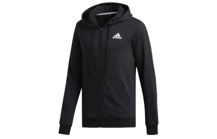 Adidas Adidas Jackets Men's Black Hooded Moderate Other