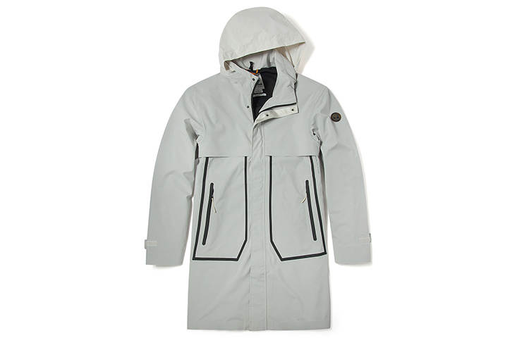 Timberland Jackets Men's White Hooded Moderate Other