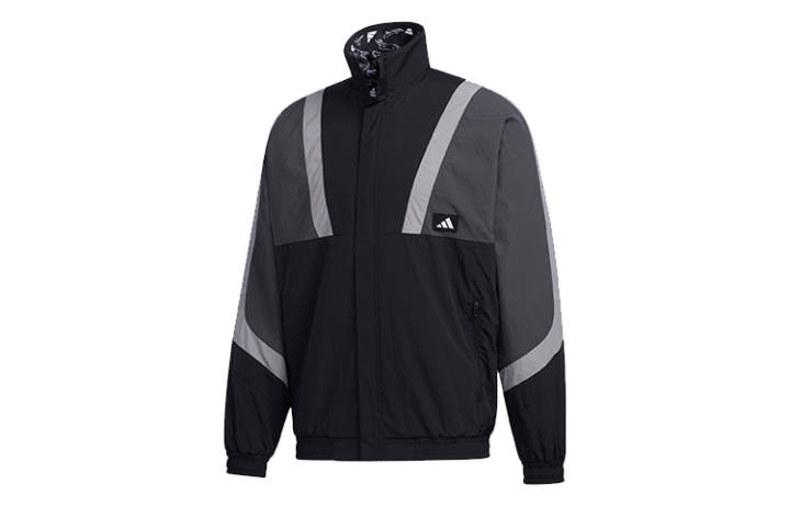 Adidas Adidas Jackets Men's Black Stand Collar Moderate Other
