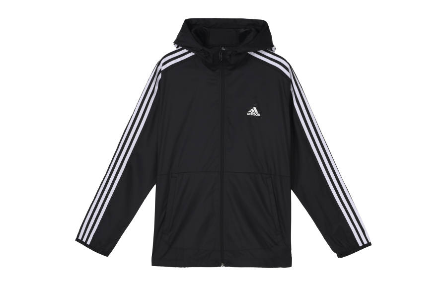 Adidas Adidas Jackets Men's Black Hooded Moderate Other