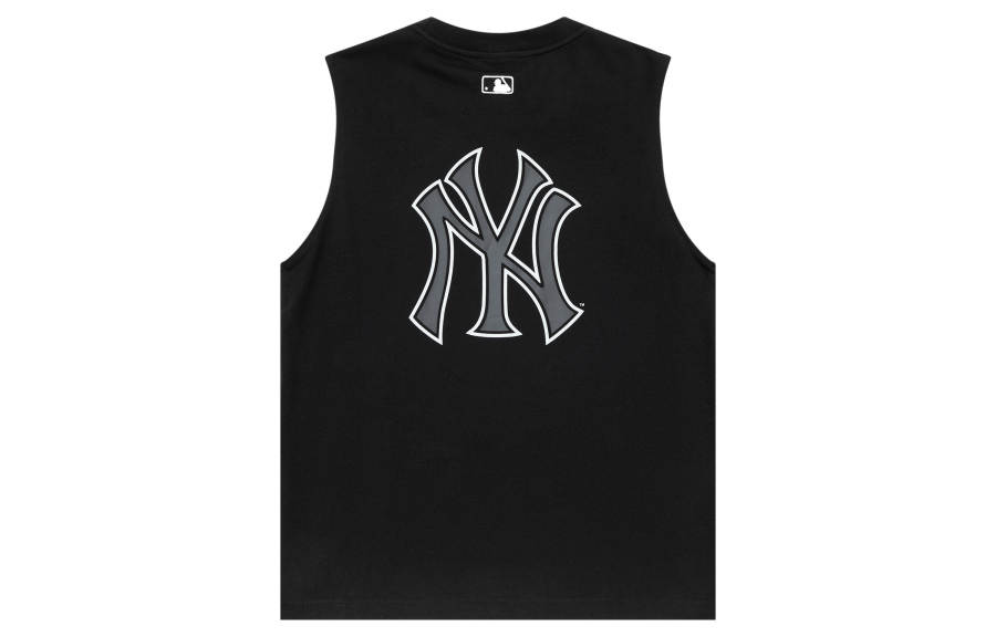 MLB New York Yankees Tank Tops Unisex Black Moderate Straight Fit