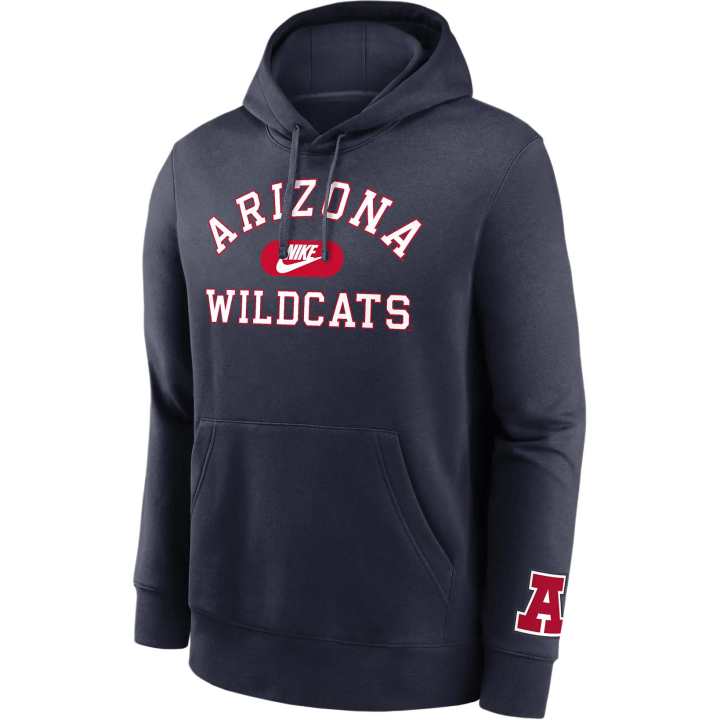 Nike Nike Arizona Wildcats Legacy Club Foundational Men's Nike College Pullover Hoodie